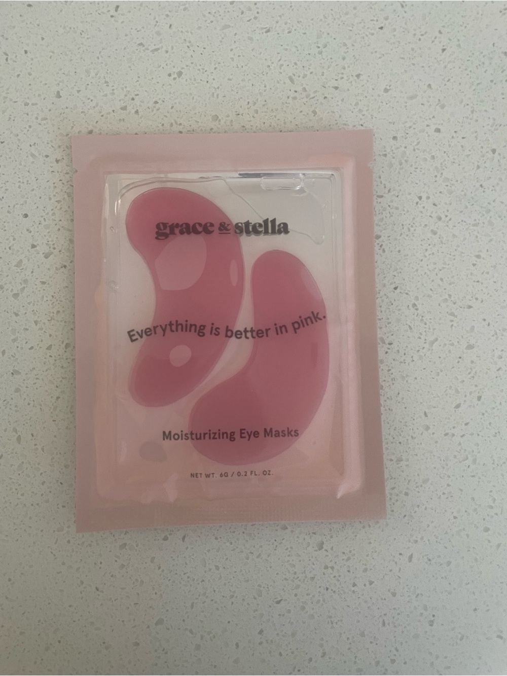 grace & stella Pink Hydrogel Under-Eye Patches